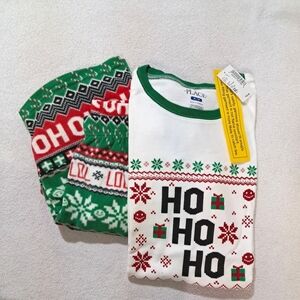 Children's Place Christmas pajama set's! NWT! Girls SZ. XL/14